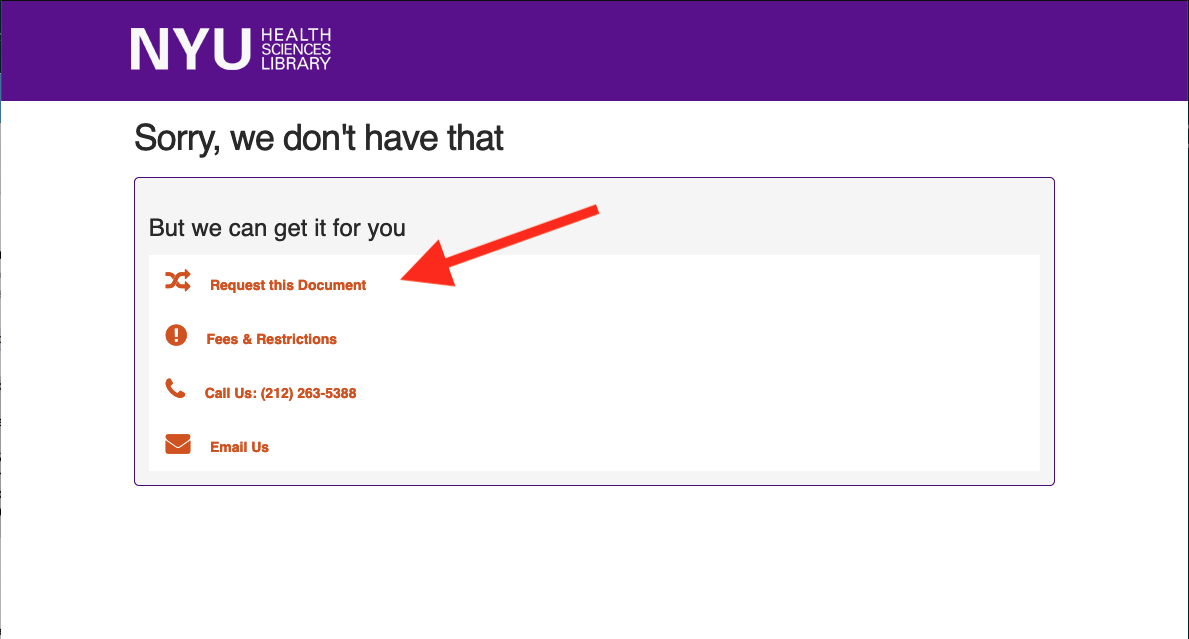 Requesting a book from DDS when it is unavailable online