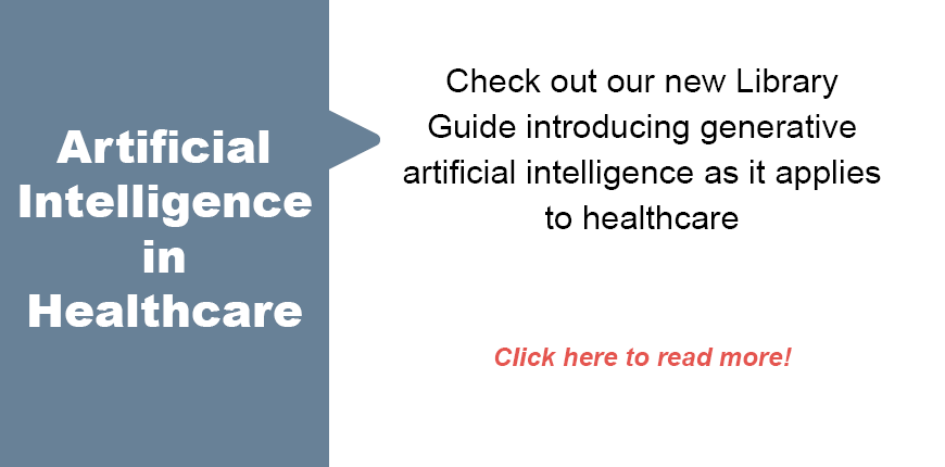 Click for our introductory guide about AI in healthcare settings