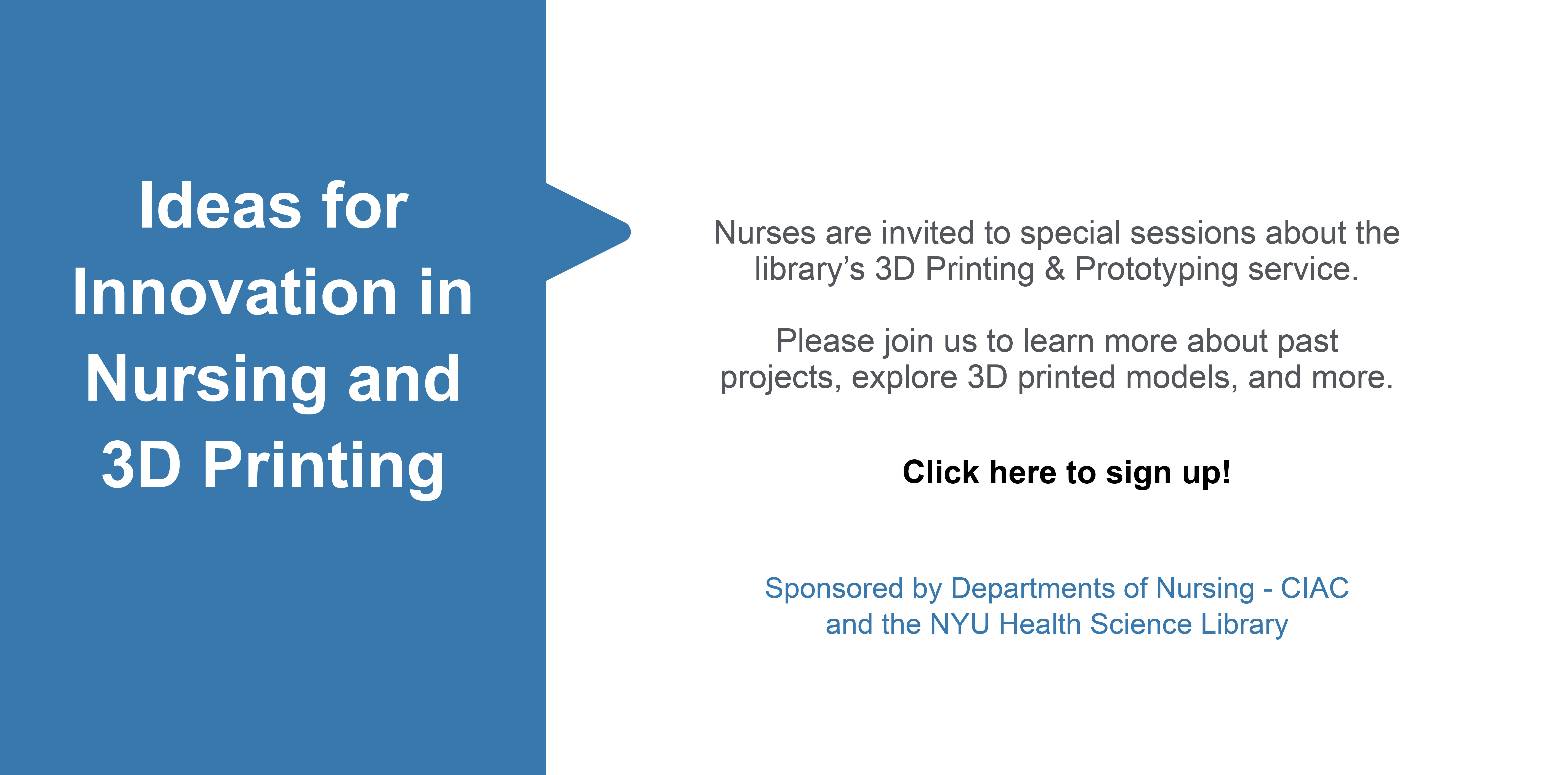 3D Printing workshops for Nurses